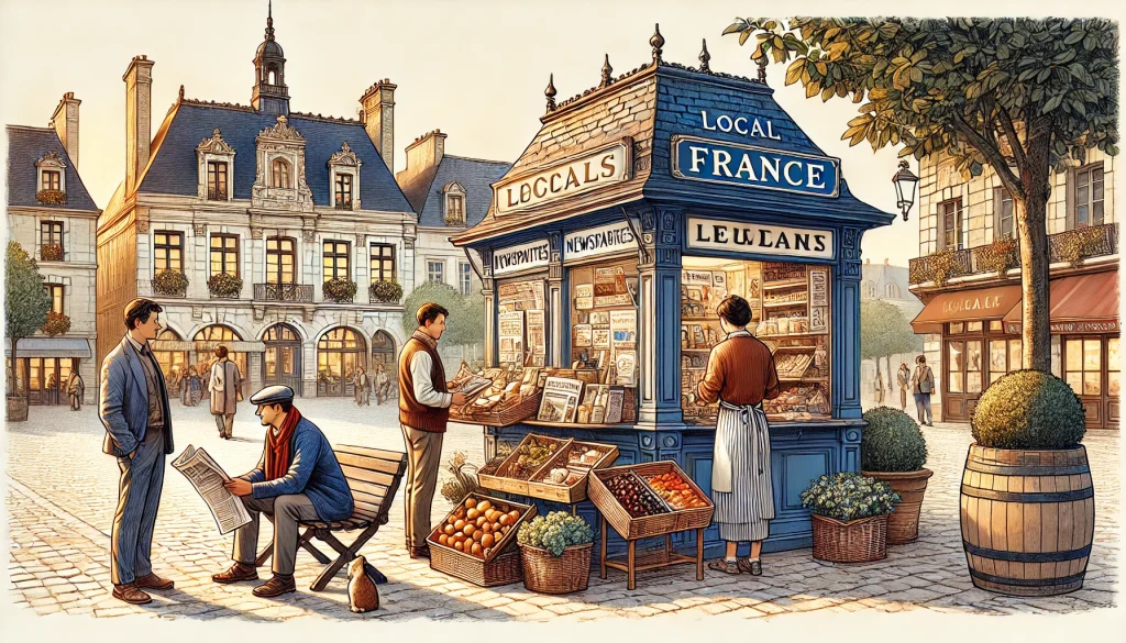 kiosques locaux en France